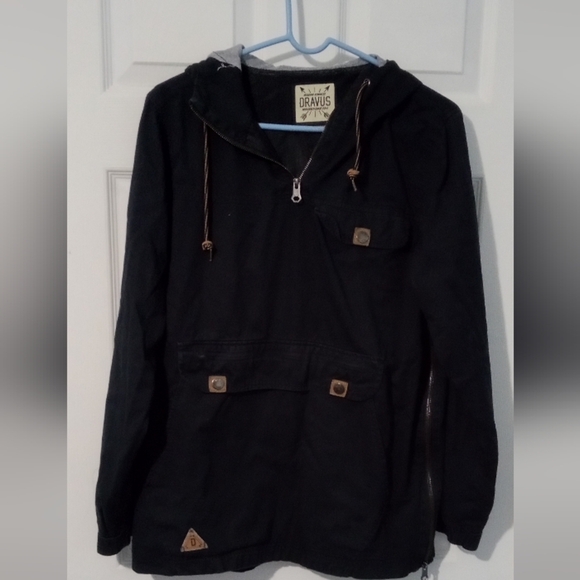 Dravus Men's Classic Black Field Jacket - Picture 1 of 5